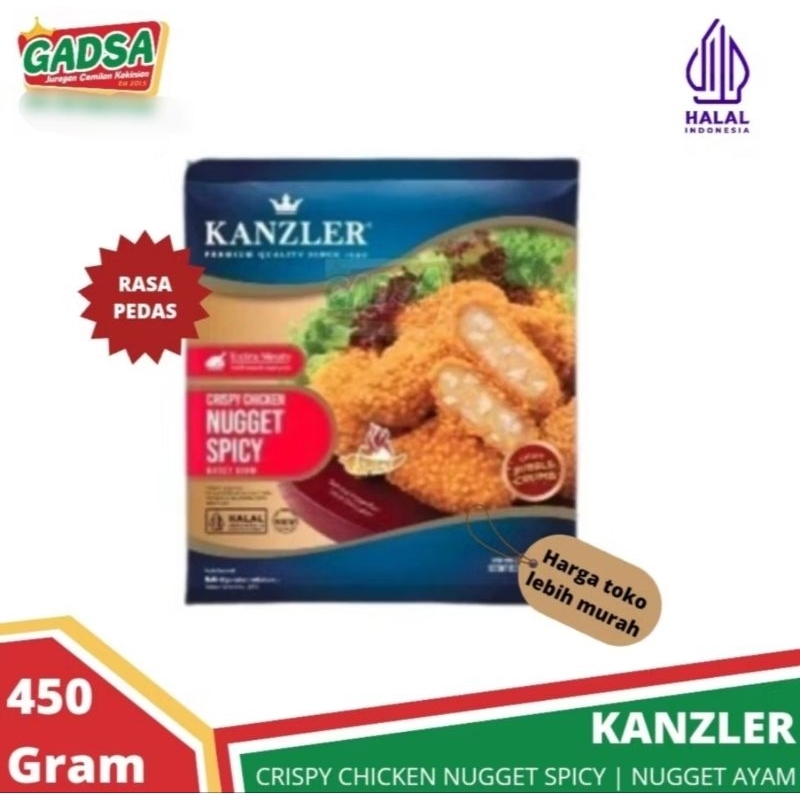 

Nugget Crispy Kanzler Spicy (Nugget Ayam Crispy Kanzler Pedas)