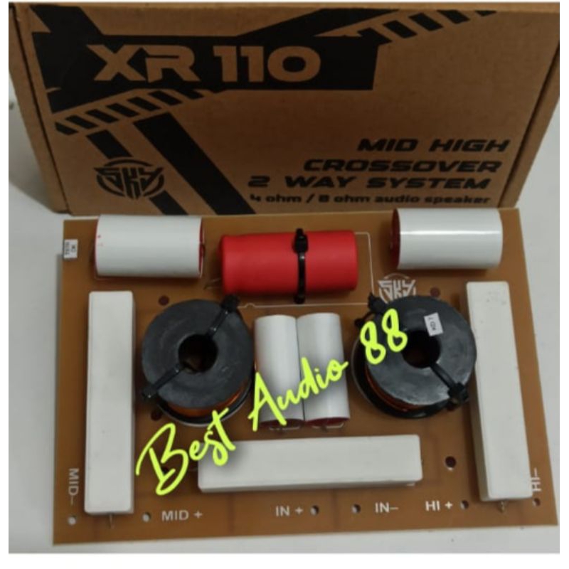 Crossover pasif 2 way middle high XR110