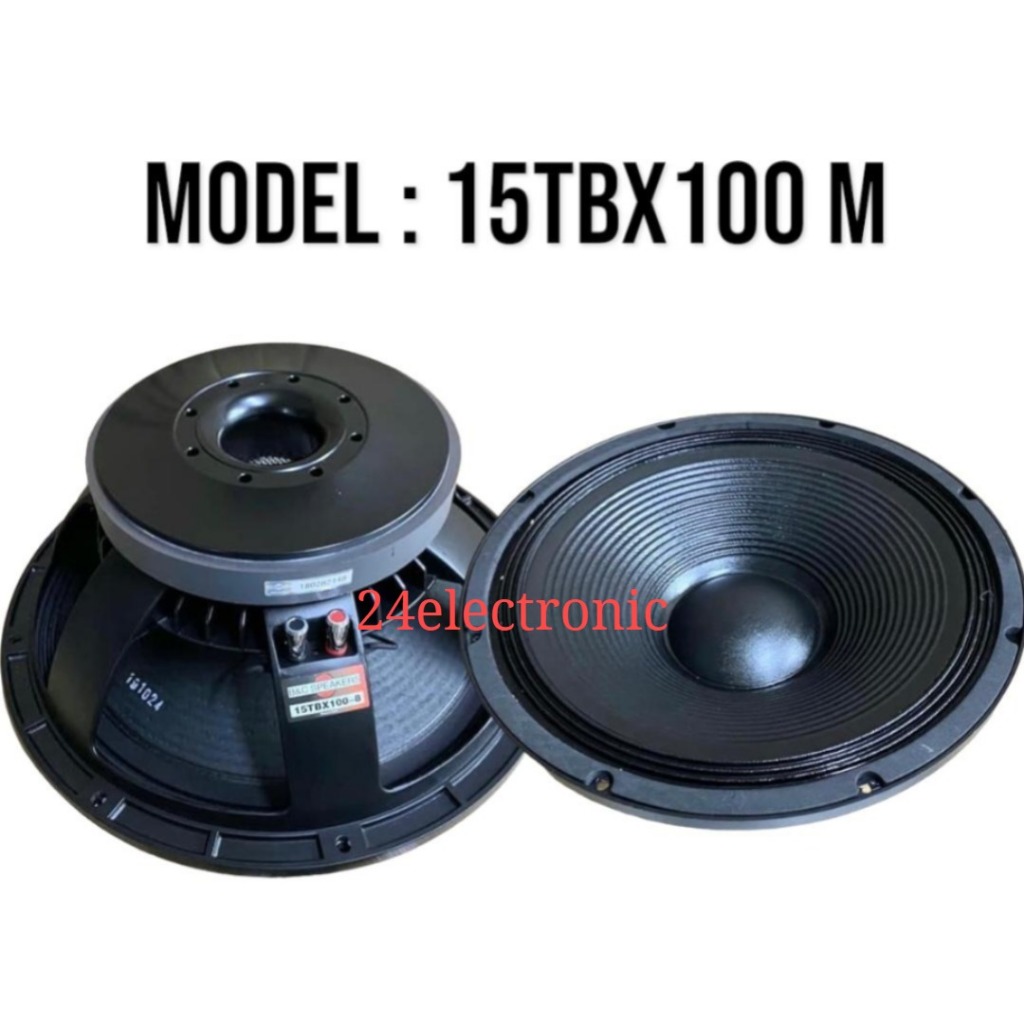 Speaker Component B&C 15TBX100 Woofer 15 inch BNC 15 TBX 100