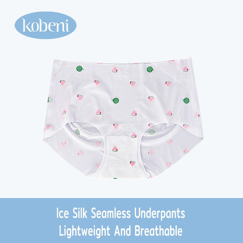 (Indonesia Stock) KOBENI Celana Dalam Seamless Wanita CD Premium Quality Es Sutra CD Seamless wanita