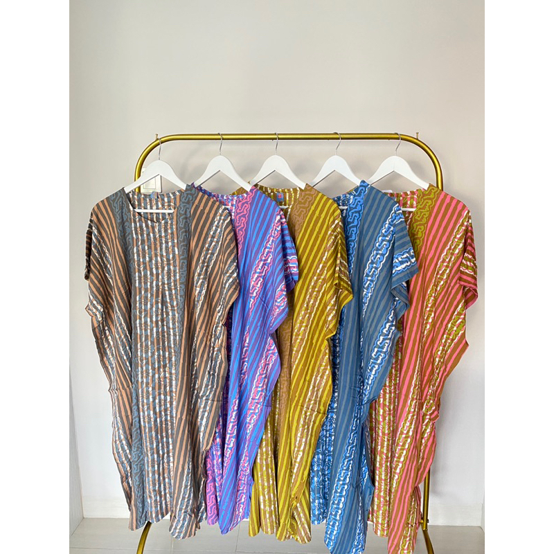 Daster Alesha  | Daster Lowo Rayon Motif Batik Cap Busui Friendly