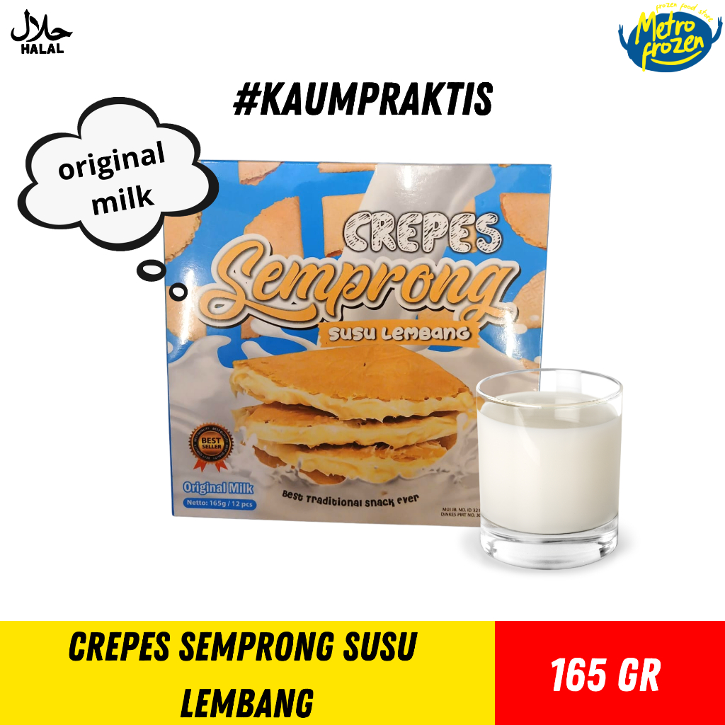 

CREPES Semprong Susu Lembang All Varian (12pcs)