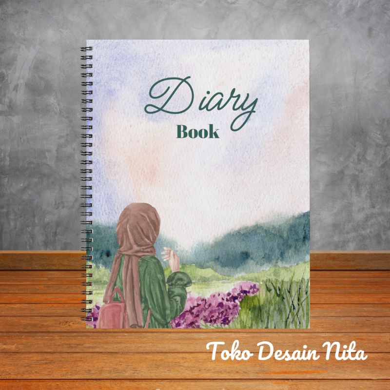 

JOURNAL MUSLIMAH/DIARY BOOK MUSLIMAH