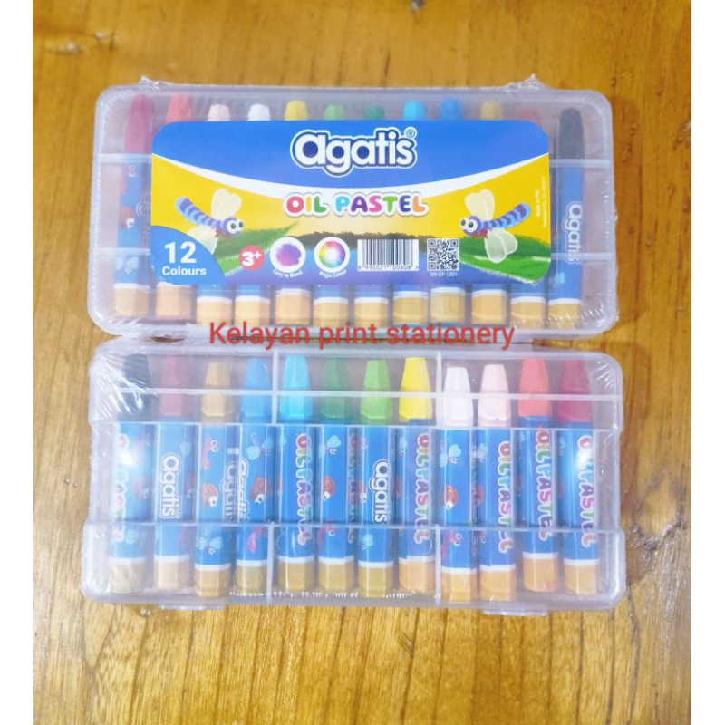 

(1 pcs) CRAYON AGATIS 12 WARNA
