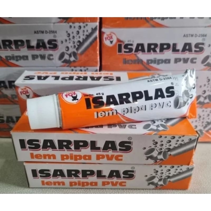 

Lem isarplas lem pvc isarplas lem pipa pvc 40g 1dus isi 12 lusin