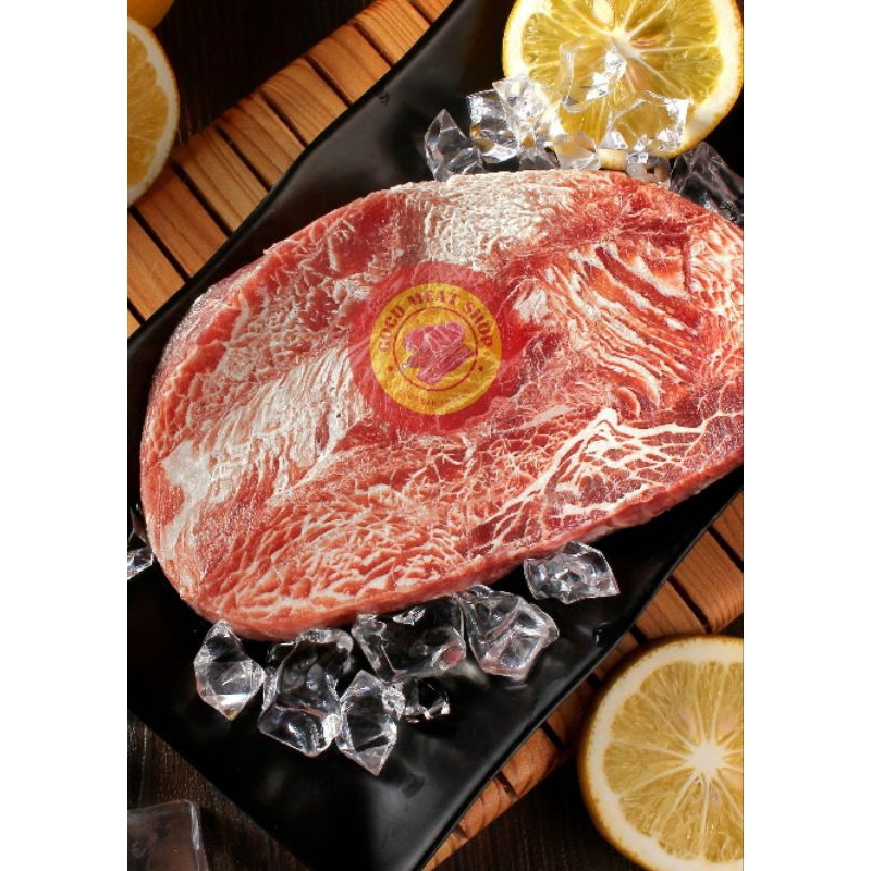 Daging Sapi Beef Sirloin / Striploin Wagyu Meltique Steak 200 gr Bogor
