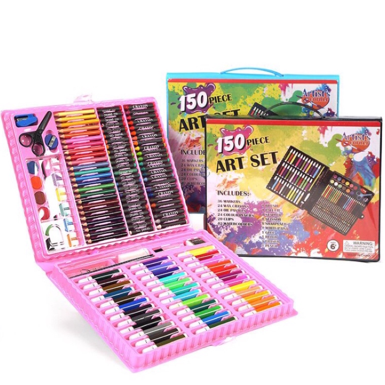 

krayon Set isi 15 pcs Pensil Crayon Warna Cat Air ART T5Z8