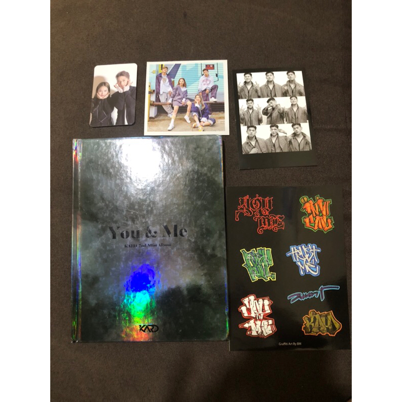 ALBUM YOU & ME KARD FULL SET