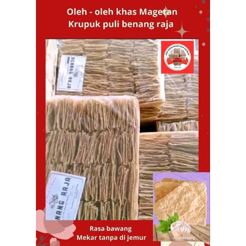 

Krupuk puli / gendar benang raja 2,5 kg