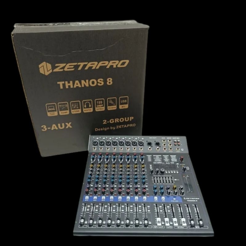 Mixer zetapro 8 chanell seri thanos 8 original produk