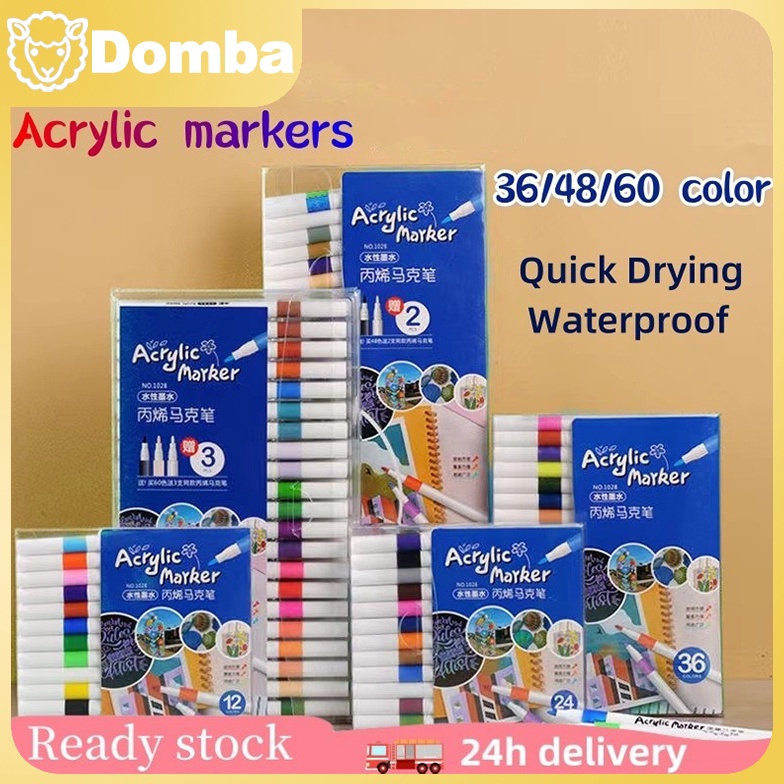 

Pen Akrilik Marker Warna Cepat Kering Tahan Air Spidol Acrylic Painter Menggambar Kreativitas Seni Edukasi Anak ART Z6E3