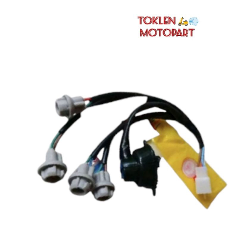 FITTING PITTING SOKET LAMPU DEPAN BEAT ESP 2016, BEAT ECO, BEAT STREET BOHLAM WIN