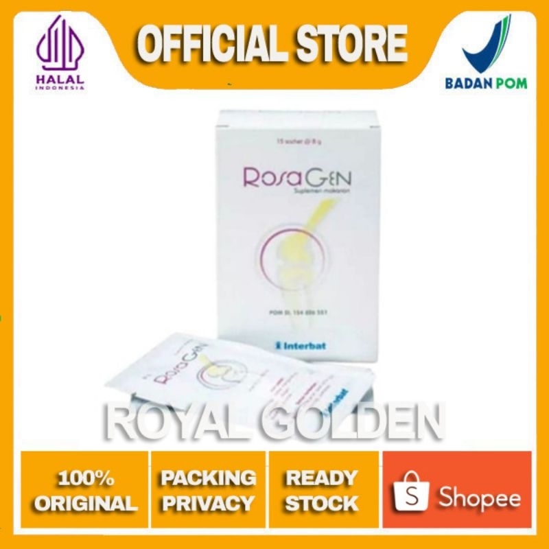 ROSAGEN ® Rosagen Original | Rosagen Asli Suplemen Untuk Memelihara Kesehatan Tulang Dan Persendian