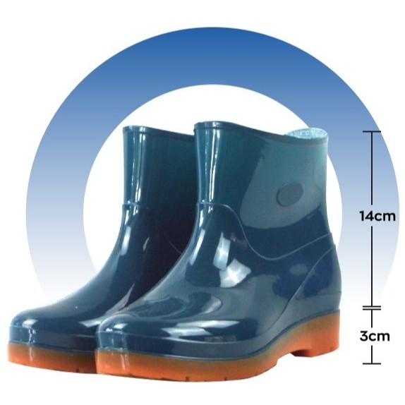 Hot Product Sepatu Bots Wanita Sepatu Boots Korea Wanita Anti Air Kekinian Sepatu Anti Lumpur Sepatu