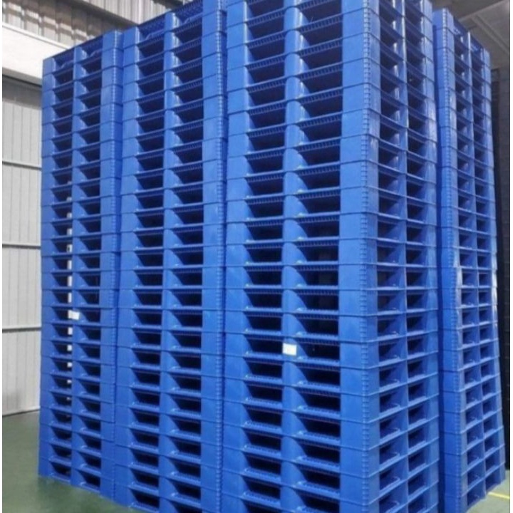 

FG2 palet plastik buat tatakan bekas pakek warna biru 11x11x15