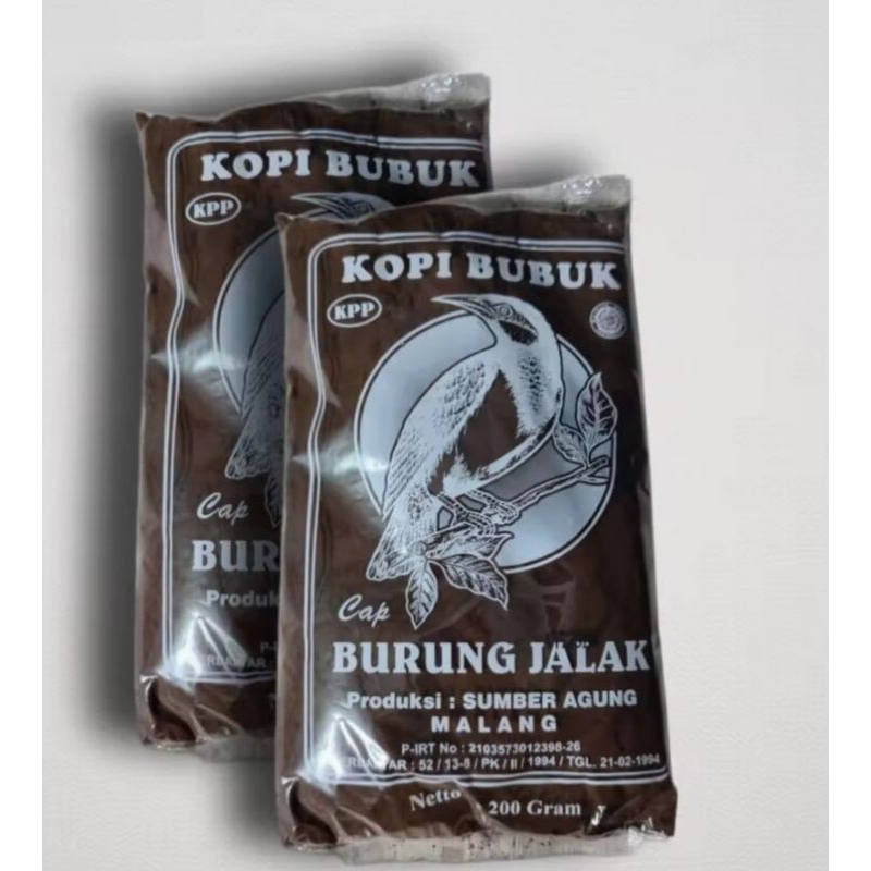 

kopi bubuk cap burung jalak putih