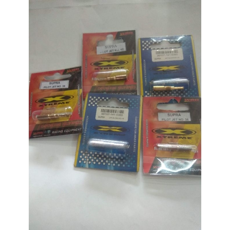 Spuyer pilot jet untuk karbu Grand, supra x, prima, kharisma ukuran 35 sampai 45