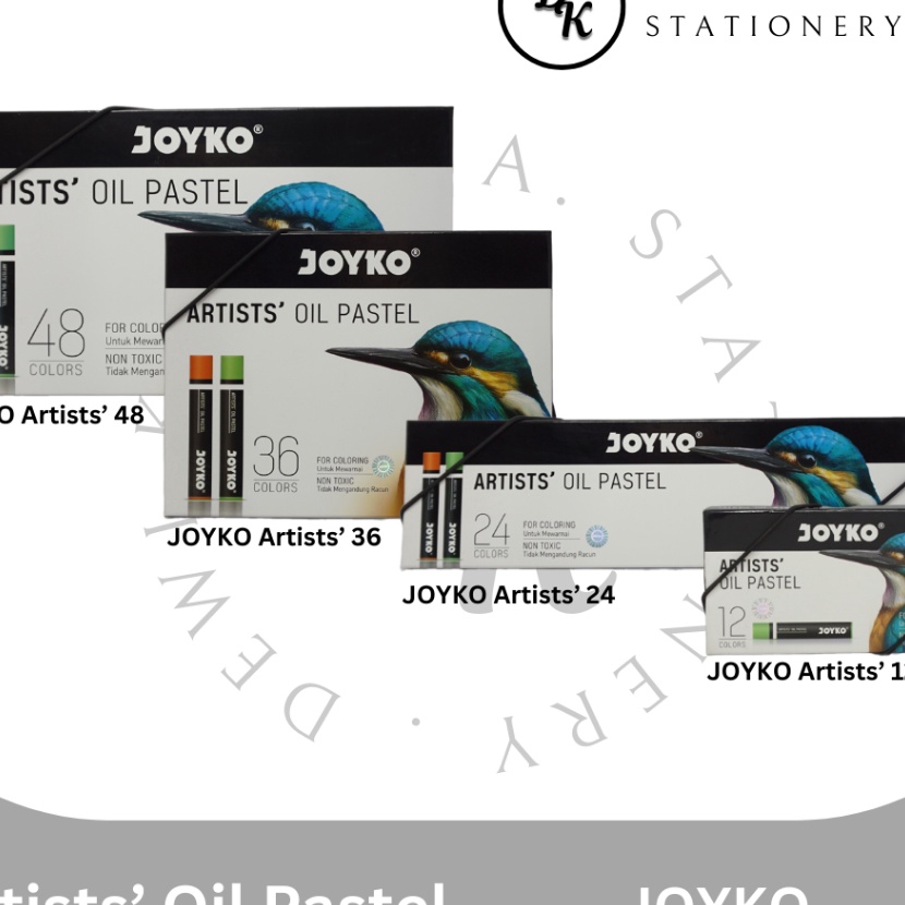 

KP8 Krayon Minyak Crayon JOYKO Artists Oil Pastel