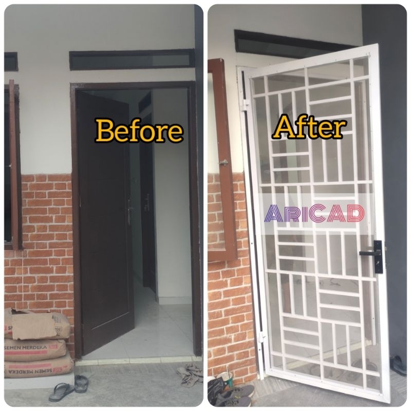Teralis Pintu & Jendela minimalis