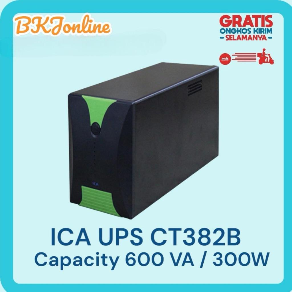 UPS ICA CT382B CT 382B CT382 CT 382 600VA 300WATT Original Garansi Resmi 1 Tahun