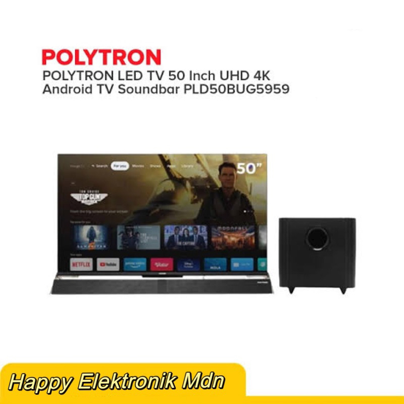 POLYTRON 50 INCH ANDROID GOOGLE TV 50 INCH POLYRON PLD50BUG5959 POLYTRON TV ANDROID 50 inch ANDROID 