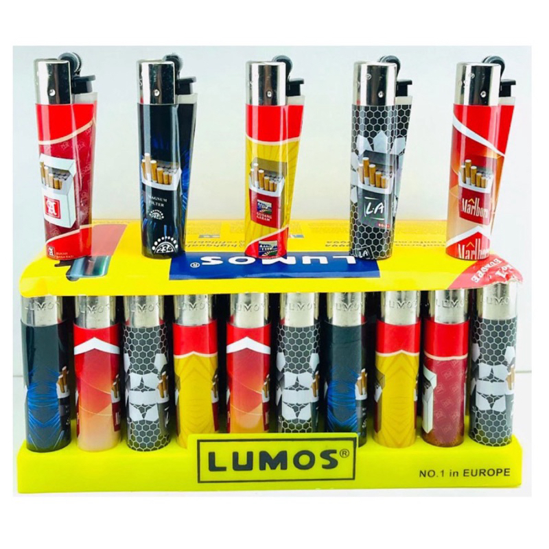 Korek roda LUMOS Clipper isi 40 pcs gambar RKK dan WIN