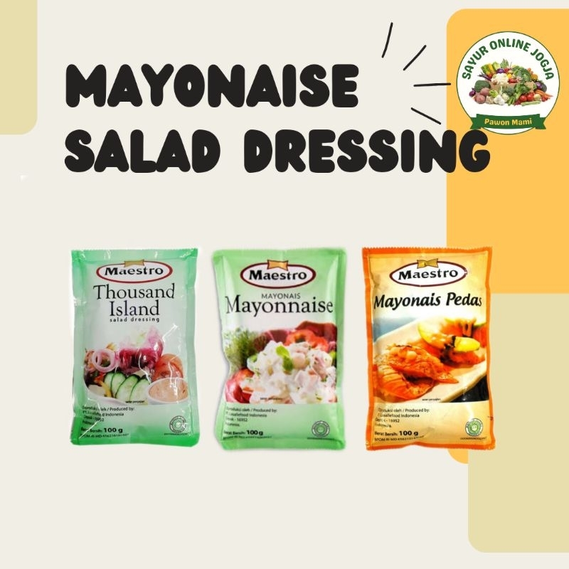 

Mayonaise salad dressing - PAWON MAMI SAYUR ONLINE JOGJA