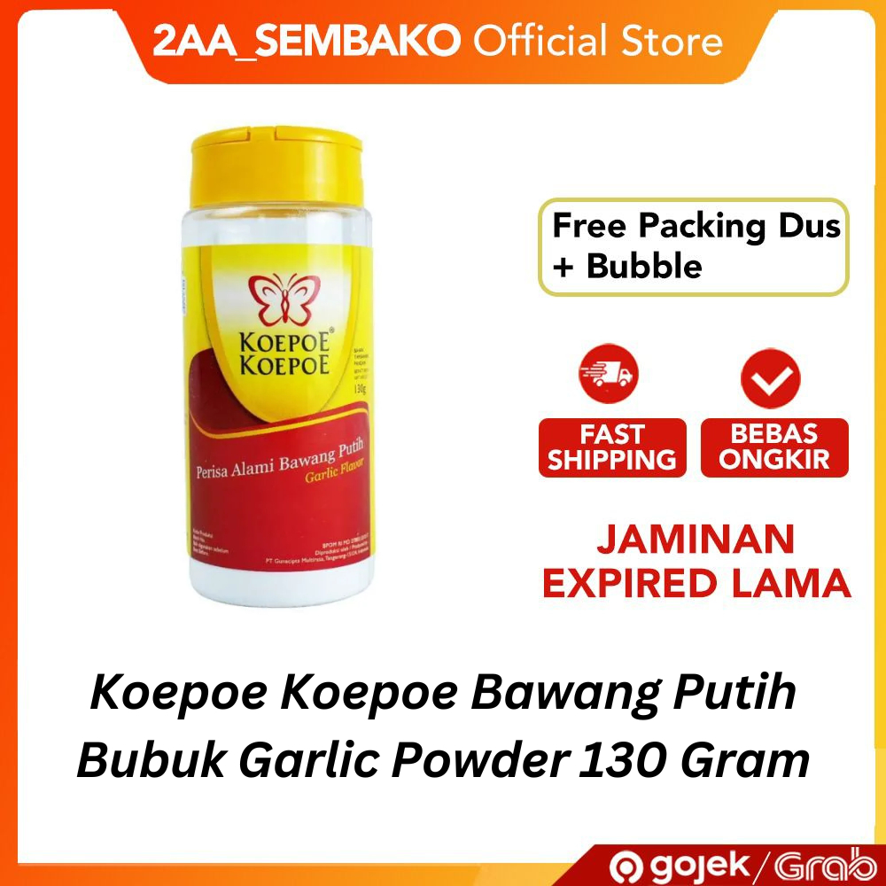 

Koepoe Koepoe Bawang Putih Bubuk Garlic Powder 130 Gram