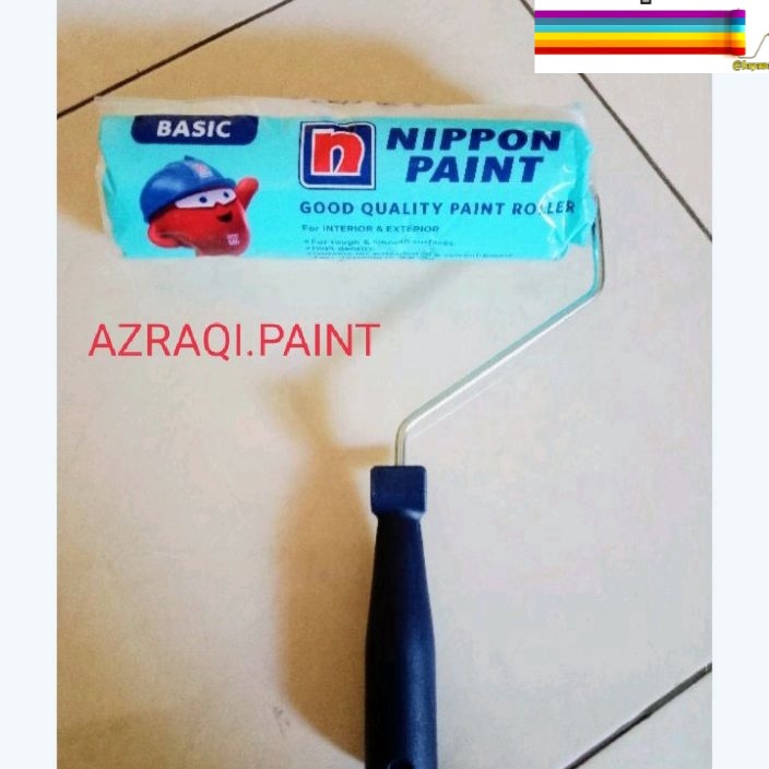 

Langka KUAS ROLL CAT TEMBOK PAINT ROLLER BIRU KUAS ROLL BIRU 9 INC NIPPON PAINT