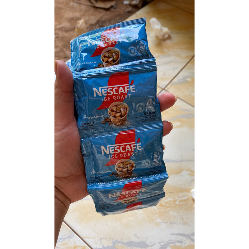 

Nescafe ice roast americano 1 renteng 10 pcs