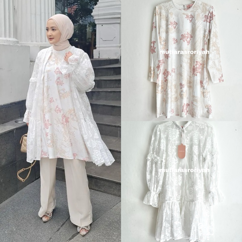 READY STOCK Riamiranda Idul Adha Maslaha Raya Eid Ria Miranda Lace