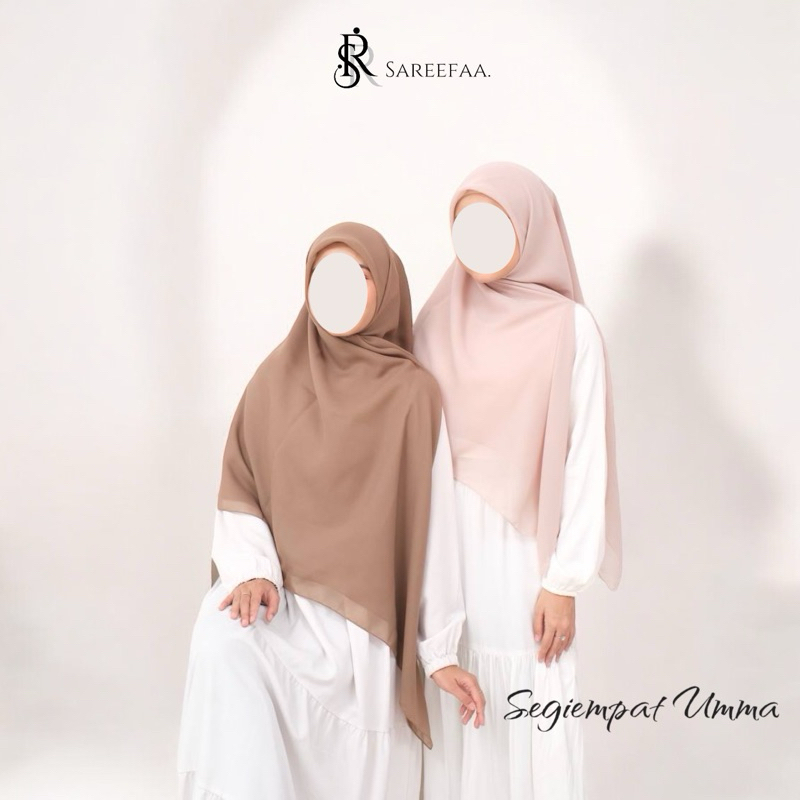 Segiempat Umma | Hijab segiempat | hijab Syar’i