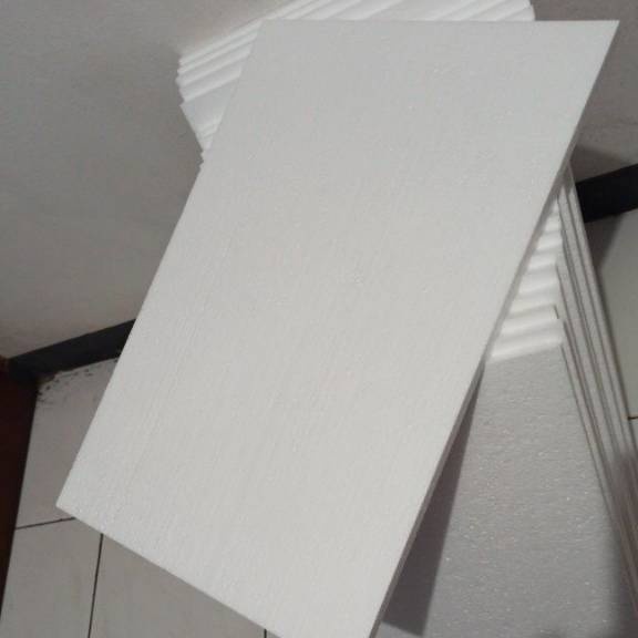

Kilat 5 Lembar Styrofoam sheet Putih 4x6 cm tebal 15cm sterofoam lembaran ATK aquarium packing gabus media lukisan
