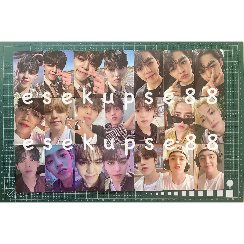 RST Photocard PC Scoups Seventeen Face The Sun FTS Ray Path Pioneer Carver Carat Ver FML Faded Mono