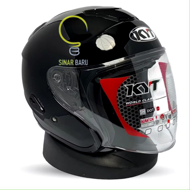 Helm KYT KYOTO retro helmet dewasa pria wanita SNI original