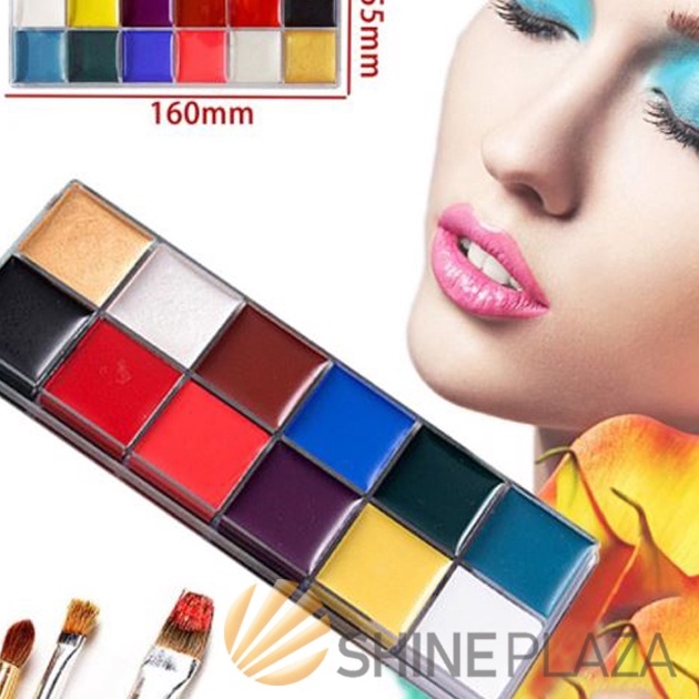 

KI3 Face And Body Painting Art Set 12 Colors Cat Minyak Muka 12 Warna