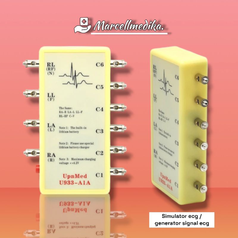 ECG SIMULATOR SIGNAL GENERATOR / ECG SIMULATOR UPNMED
