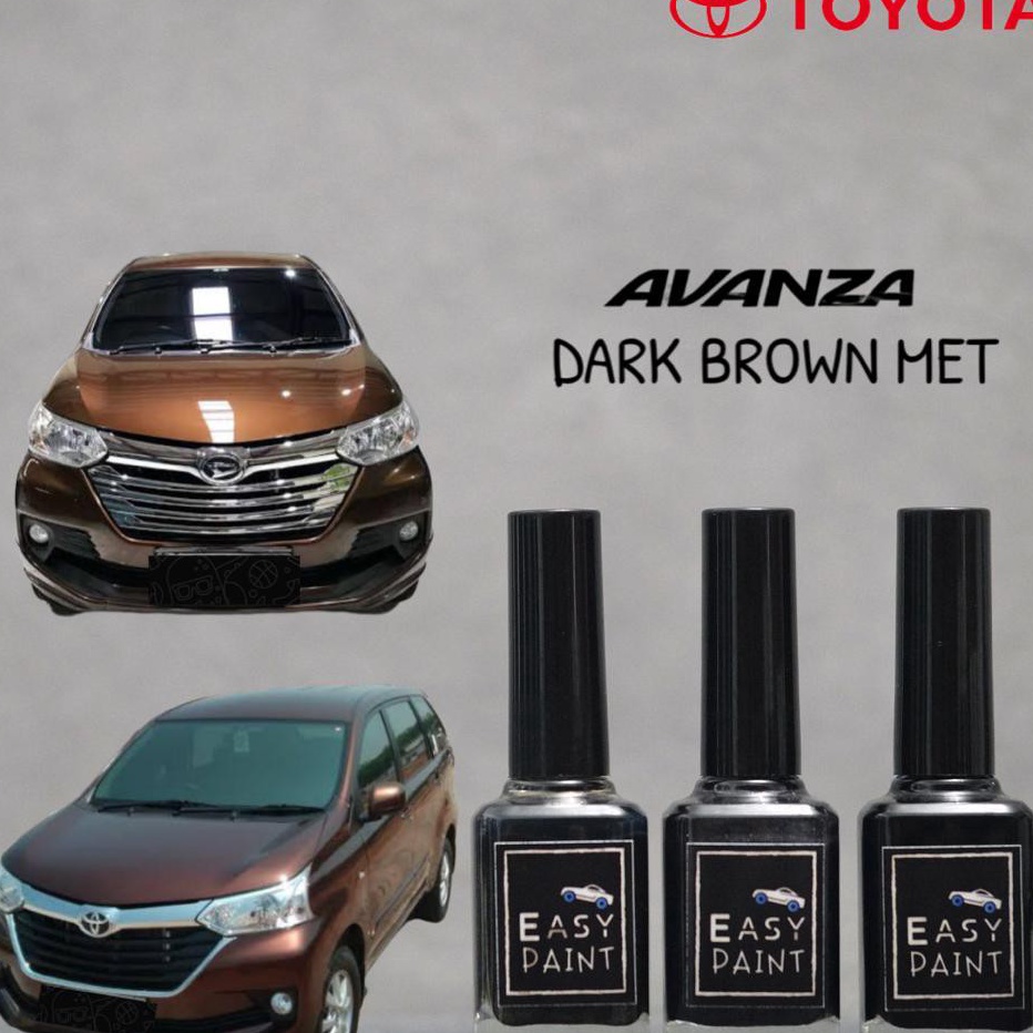

HJ6 Cat Oles Dark Brown Mica Metalic Toyota Avanza Xenia Coklat Tua Metalik
