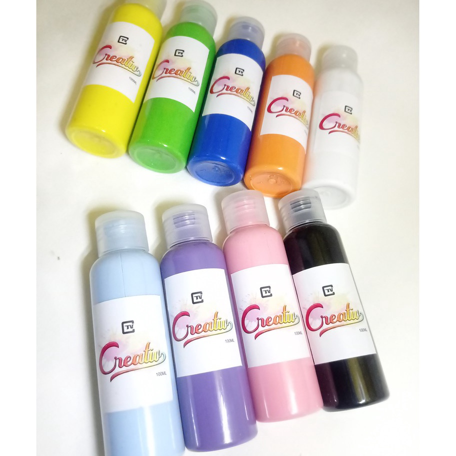 

Mega Creativ Acrylic Paint 1ml Cat Akrilik Creativ 1 ml