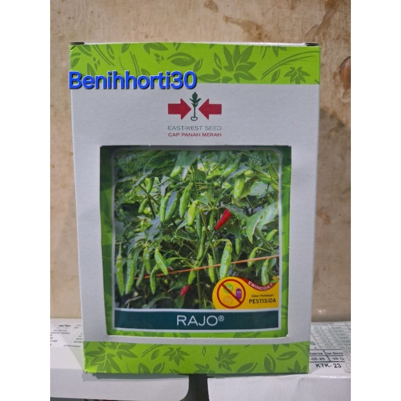 1 kotak/15 Bungkus Benih Cabe Rawit Rajo isi 2.250 butir
