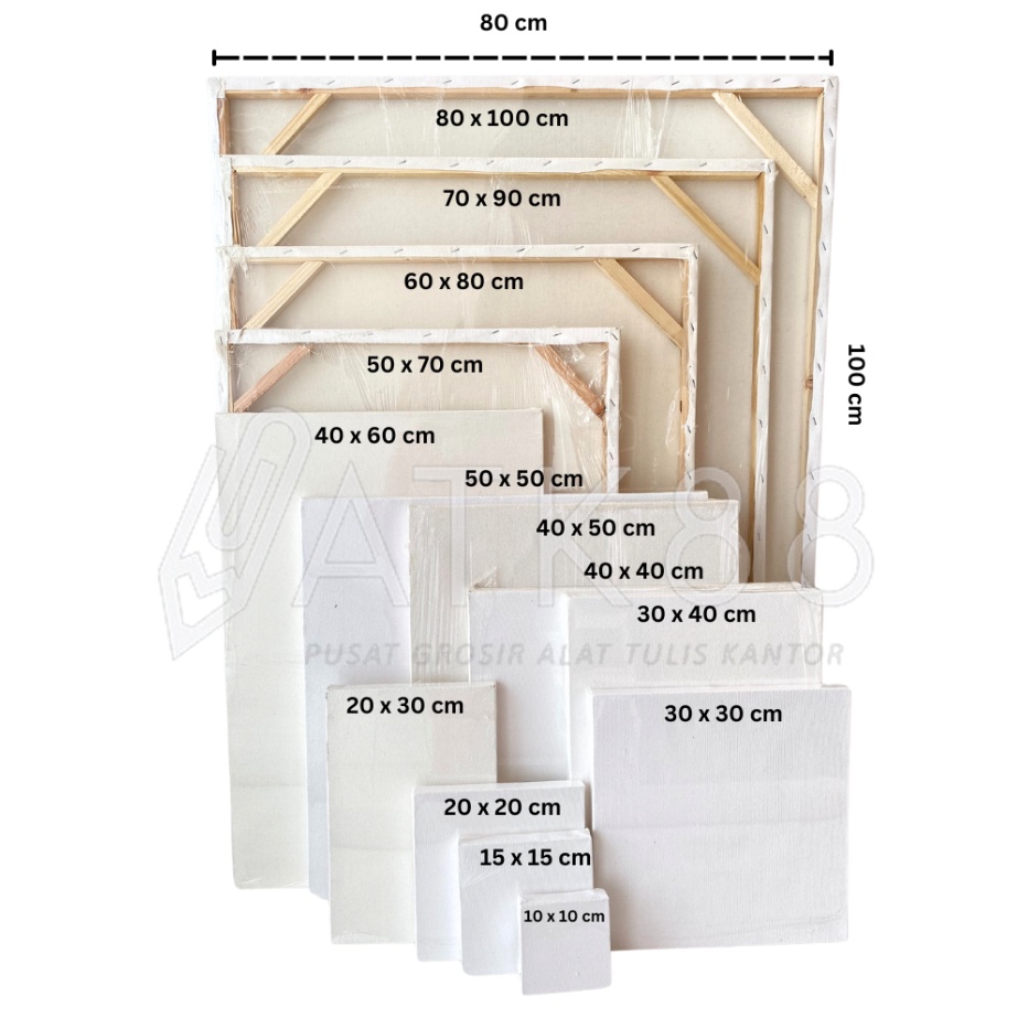 

KF7 Kanvas Lukis basic IM 5 x 5 cmCanvas Board 5 x 5 cm