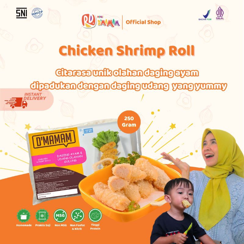 

D'Mamam - Chicken Shrimp Roll