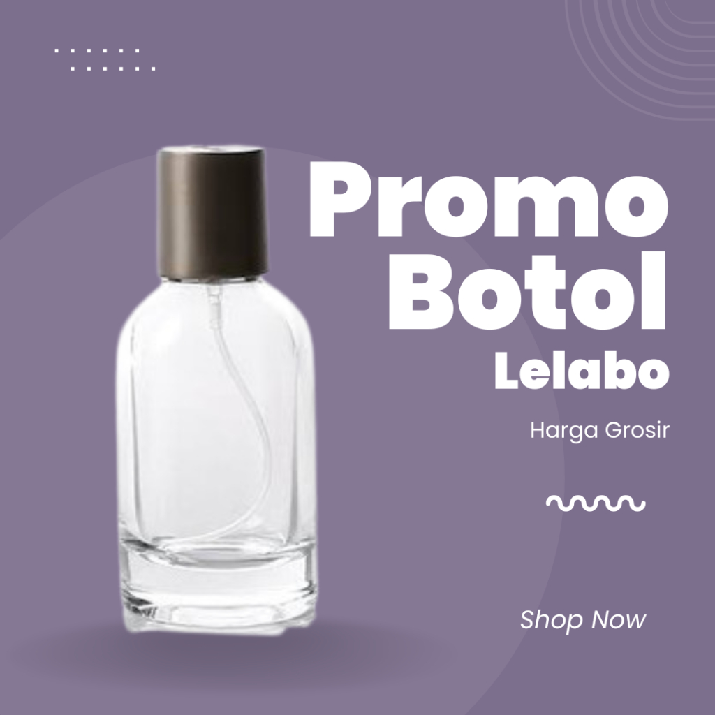 Botol Parfum Le Labo 30ML Semi Press - Botol Parfum Kosong Le Labo - Botol Le Labo 30ML