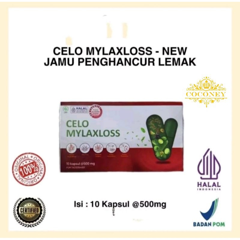 CELO MYLAXLOSS (JAMU PENGHANCUR LEMAK) / Jamu PR Baru / Slimming Jamu / Celo Slimming Jamu Kapsul