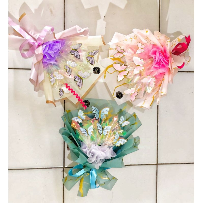

Buket Kupu - kupu | Buket Wisuda | Buket Anniversary | Gif Ultah