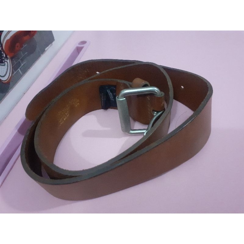 Sabuk Kulit Asli Fred Perry ORI Preloved