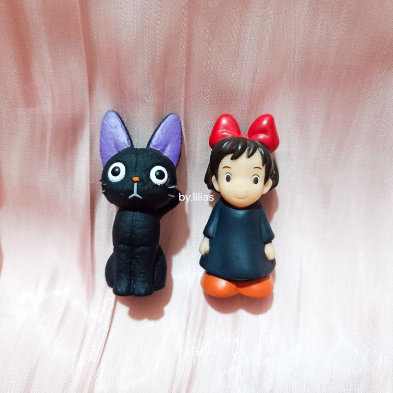 Set 2 Pcs Finger Puppets Kiki's Delivery Service Studio Ghibli Bonjar Boneka Jari