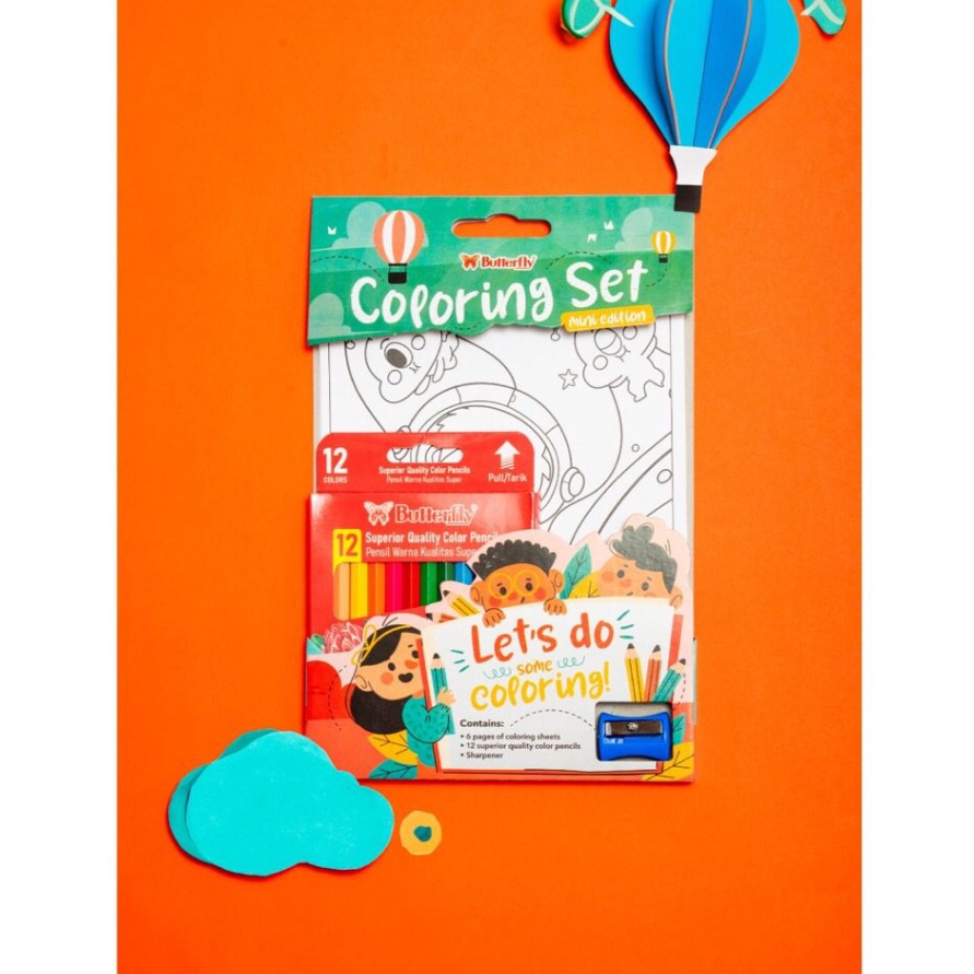 

Terbaik Butterfly Coloring Set M Perlengkapan Mewarnai M