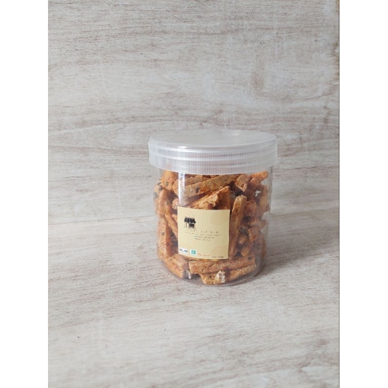 

[TOPLES] Keripik Basreng Stick Pedas Daun Jeruk