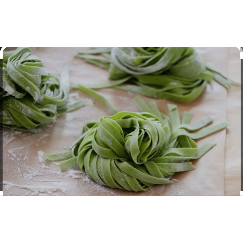 

Spinach Fettucine 1kg